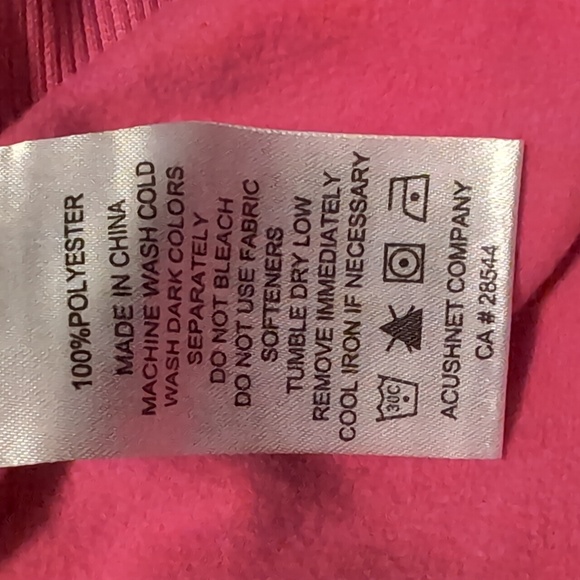 Asymmetric Full-Zip Pink Fleece Women-Size small - Picture 8 of 12